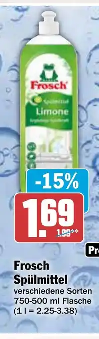 AEZ Frosch Spülmittel Angebot