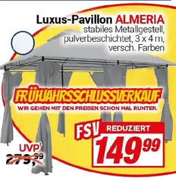 CENTERSHOP Luxus-Pavillon ALMERIA Angebot