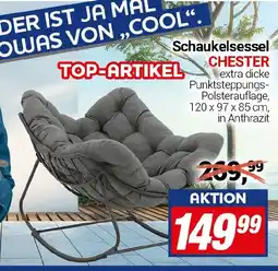 CENTERSHOP Schaukelsessel >CHESTER Angebot