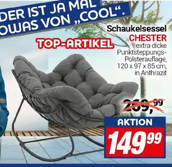 CENTERSHOP Schaukelsessel >CHESTER Angebot