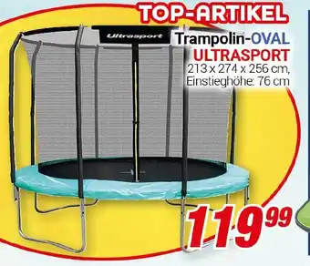 CENTERSHOP TOP-ARTIKEL Trampolin-OVAL ULTRASPORT Angebot