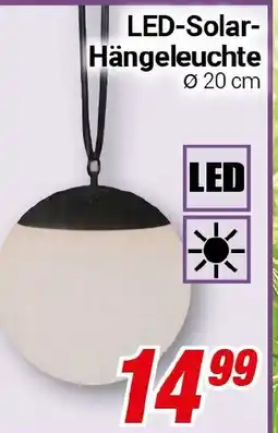 CENTERSHOP LED-Solar- Hängeleuchte Angebot
