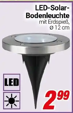 CENTERSHOP LED-Solar- Bodenleuchte Angebot