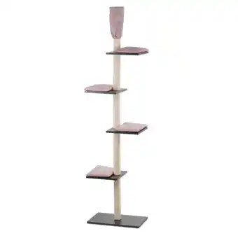 Netto Marken-Discount Silvio Design Katzenbaum Lexie anthrazit -rosa Angebot