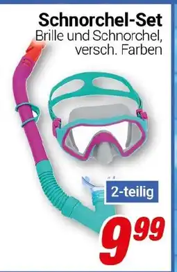 CENTERSHOP Schnorchel-Set Angebot