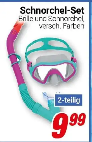 CENTERSHOP Schnorchel-Set Angebot