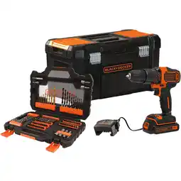 Netto Marken-Discount BLACK+DECKER Schlagbohrschrauber Akku-Schlagbohrschrauber BDCHD18S1KA, 18Volt Angebot