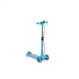 Netto Marken-Discount Byox Kinderroller Cube, 3 Räder, klappbar, Klingel Melodie Frontlicht Handbremse blau Angebot