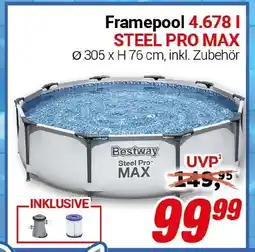 CENTERSHOP Framepool 4.678 | STEEL PRO MAX Angebot