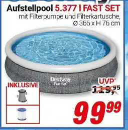 CENTERSHOP Aufstellpool 5.377 | FAST SET Angebot
