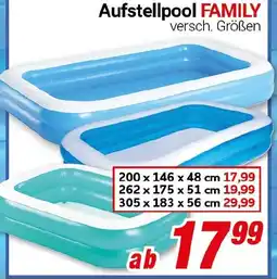 CENTERSHOP Aufstellpool FAMILY Angebot