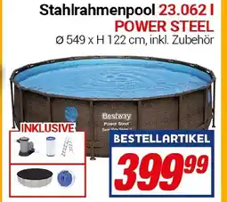 CENTERSHOP Stahlrahmenpool 23.0621 POWER STEEL Angebot