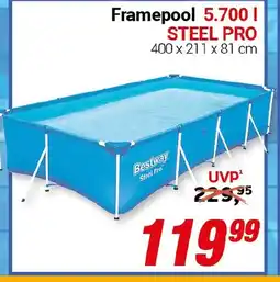 CENTERSHOP Framepool 5.700 | STEEL PRO Angebot