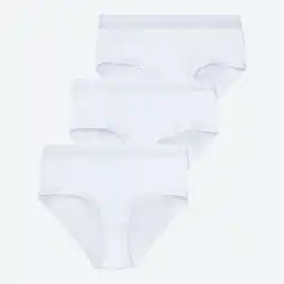 NKD Damen-Taillenslip aus Baumwolle, 3er-Pack Angebot