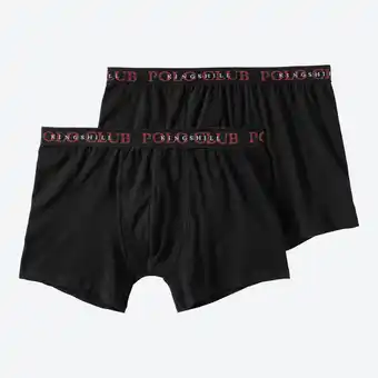 NKD Polo Club Herren-Retroshorts, 2er-Pack Angebot