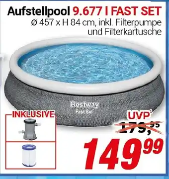 CENTERSHOP Aufstellpool 9.677 | FAST SET Angebot