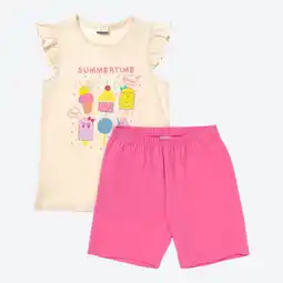 NKD Kinder-Mädchen-Shorty mit Druck, 2-teilig Angebot