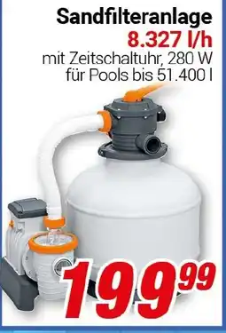CENTERSHOP Sandfilteranlage Angebot