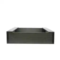 toom Baumarkt Sandkasten 'Jannik' WPC anthrazit 120 x 120 cm Angebot