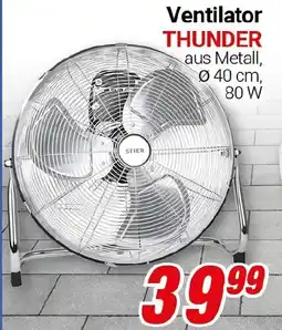 CENTERSHOP Ventilator THUNDER Angebot