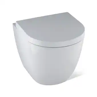 toom Baumarkt Wand-WC 'Curto' inklusive WC-Sitz weiß Angebot