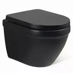 toom Baumarkt Wand-WC inklusive WC-Sitz schwarz Angebot