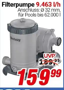 CENTERSHOP Filterpumpe 9.463 l/h Angebot