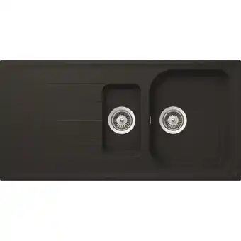 toom Baumarkt Rocasa Einbauspüle 'Estia 150' schwarz 1000 x 500 mm Angebot