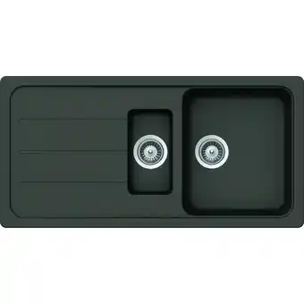toom Baumarkt Rocasa Einbauspüle 'Sofia 150 Onyx' schwarz 1000 x 500 mm Angebot