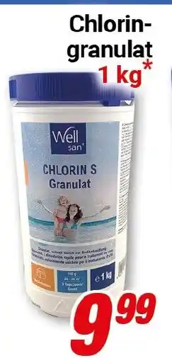 CENTERSHOP Chlorin- granulat Angebot