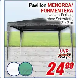 CENTERSHOP Pavillon MENORCA/ FORMENTERA Angebot