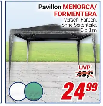 CENTERSHOP Pavillon MENORCA/ FORMENTERA Angebot