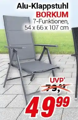 CENTERSHOP Alu-Klappstuhl BORKUM Angebot