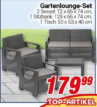 CENTERSHOP Gartenlounge-Set Angebot