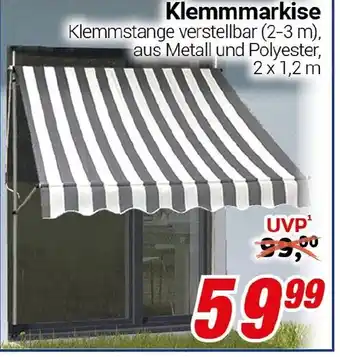 CENTERSHOP Klemmmarkise Angebot