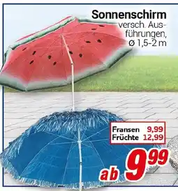 CENTERSHOP Sonnenschirm Angebot