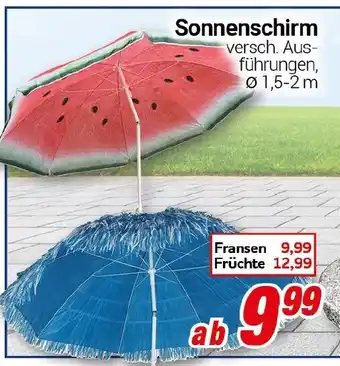 CENTERSHOP Sonnenschirm Angebot