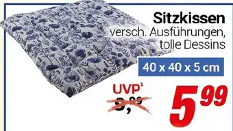 CENTERSHOP Sitzkissen Angebot
