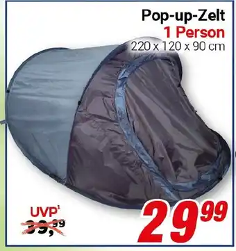 CENTERSHOP Pop-up-Zelt 1 Person Angebot