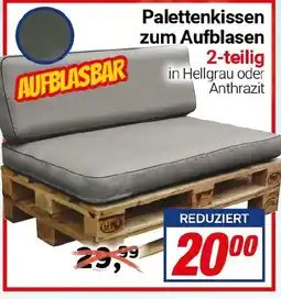 CENTERSHOP Palettenkissen zum Aufblasen 2-teilig Angebot