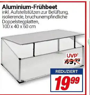 CENTERSHOP Aluminium-Frühbeet Angebot