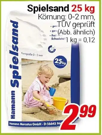 CENTERSHOP Spielsand Angebot