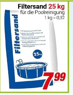 CENTERSHOP Filtersand Angebot
