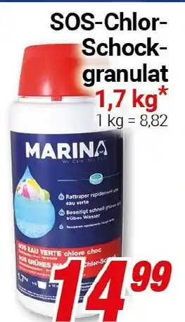 CENTERSHOP SOS-Chlor- Schock- granulat Angebot