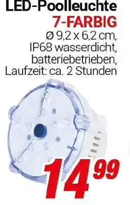 CENTERSHOP SO LED-Poolleuchte 7-FARBIG Angebot
