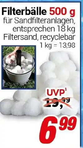 CENTERSHOP Filterbälle Angebot