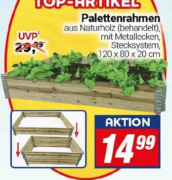 CENTERSHOP Palettenrahmen Angebot