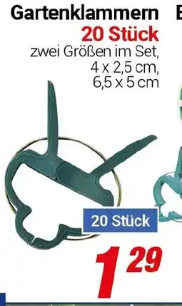 CENTERSHOP Gartenklammern Befestigungs-Set Angebot