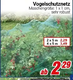 CENTERSHOP Vogelschutznetz Angebot