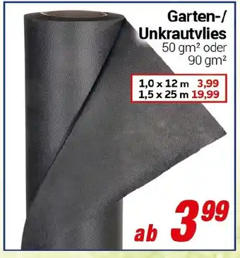 CENTERSHOP Garten-/ Unkrautvlies Angebot